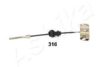 ASHIKA 131-03-316 Cable, parking brake